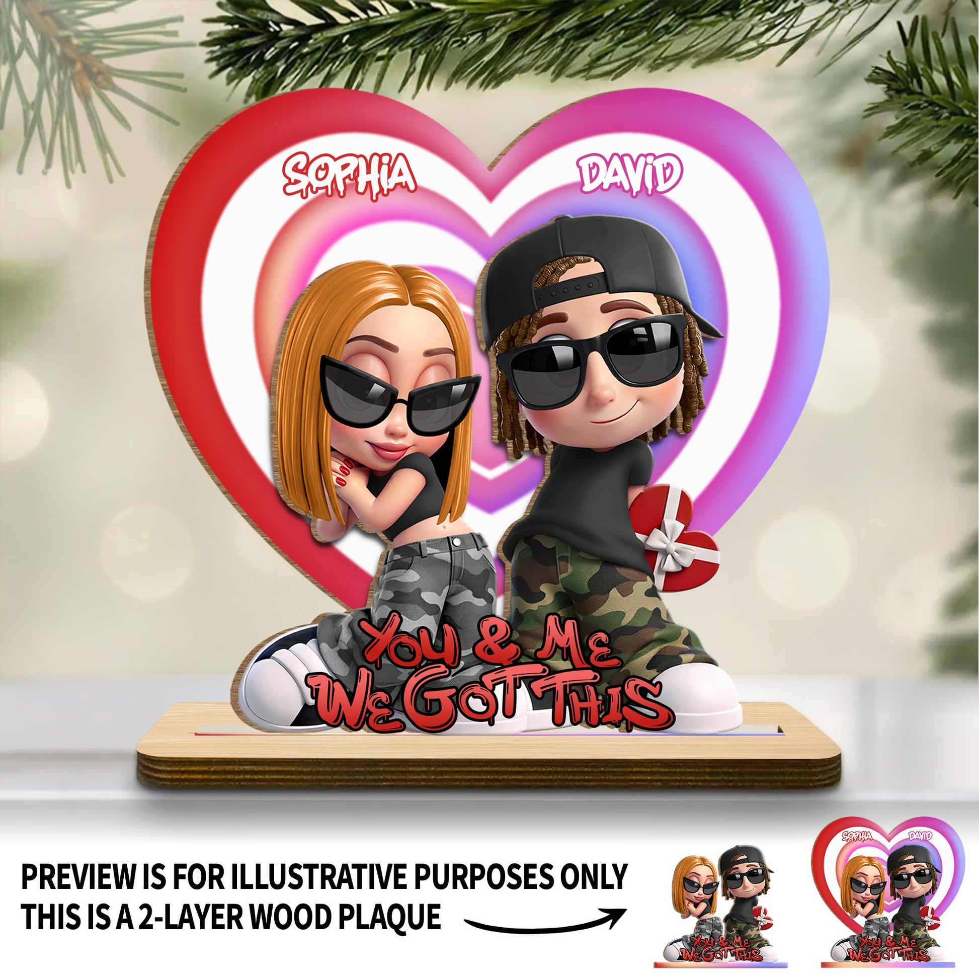 You & Me We Got This, Hearts And Sunglasses