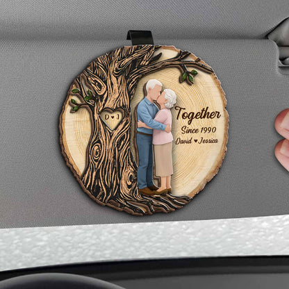 Together Since, Tree And Couple Design