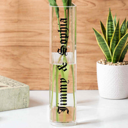 If I Know What Love Is, It Is Because Of You, Couple Photos - Personalized Acrylic Book Vase - CPL1255_ABOVA