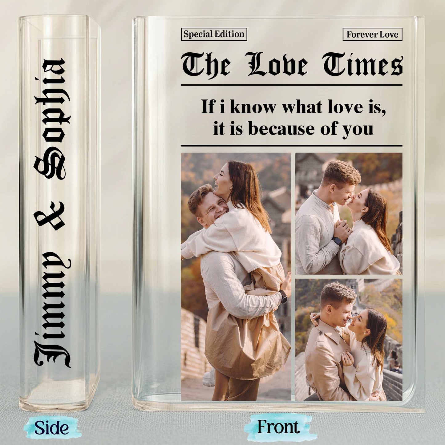 If I Know What Love Is, It Is Because Of You, Couple Photos