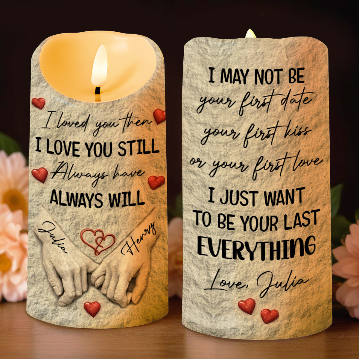 I Loved You Then, I Love You Still, Holding Hands