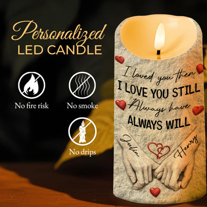 I Loved You Then, I Love You Still, Holding Hands