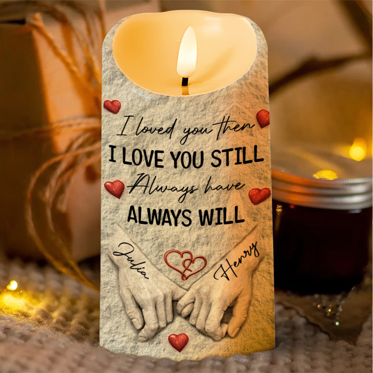 I Loved You Then, I Love You Still, Holding Hands