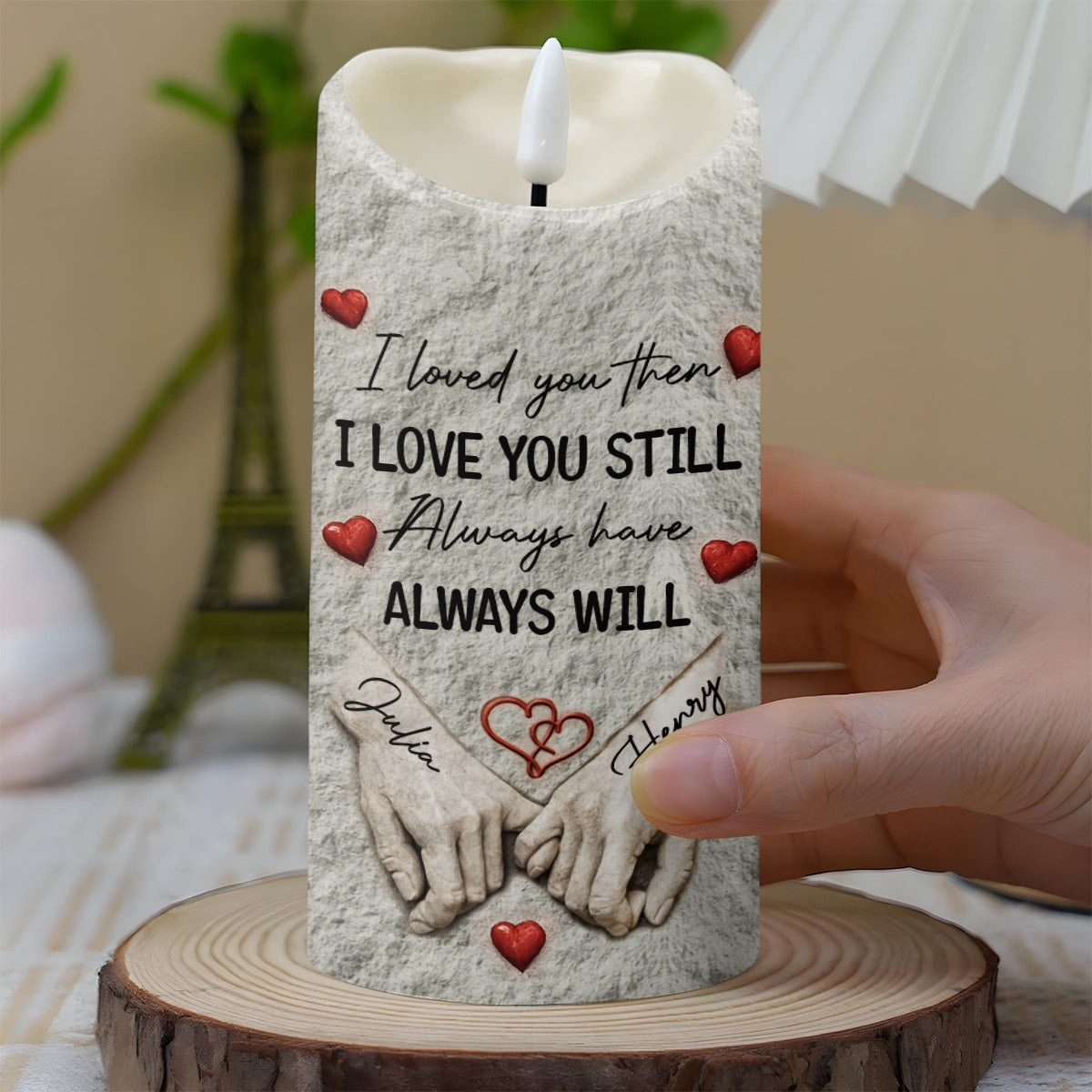 I Loved You Then, I Love You Still, Holding Hands