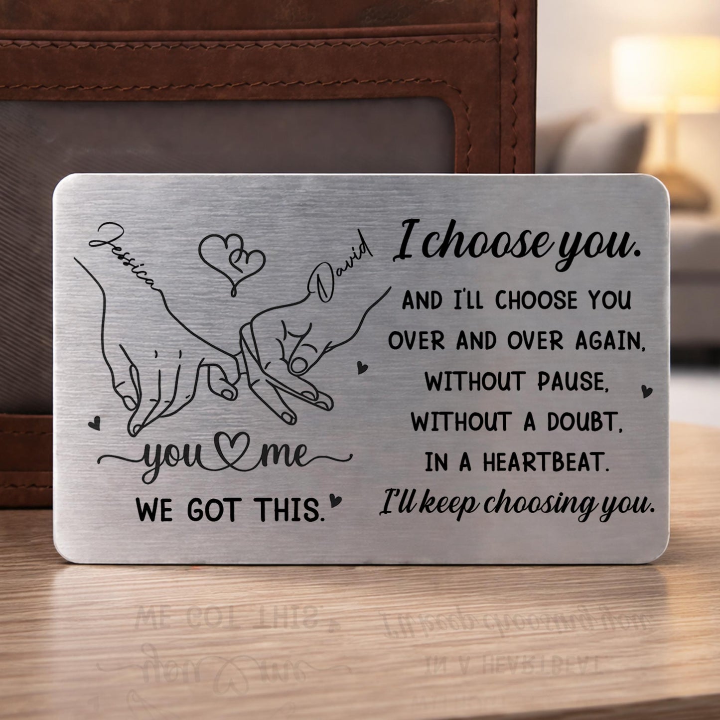 I Choose You Over And Over, Heart And Holding Hands