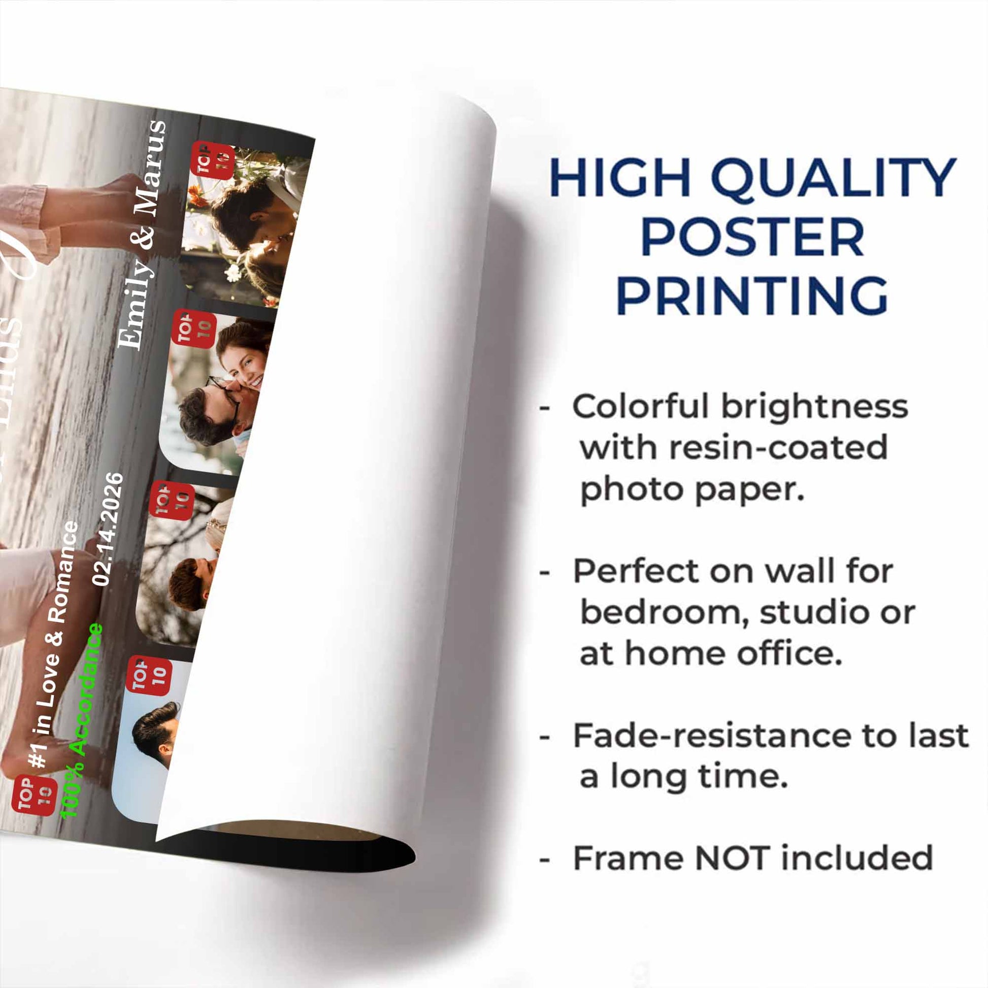 A True Love Story Never Ends Streaming Interface Couple Photos