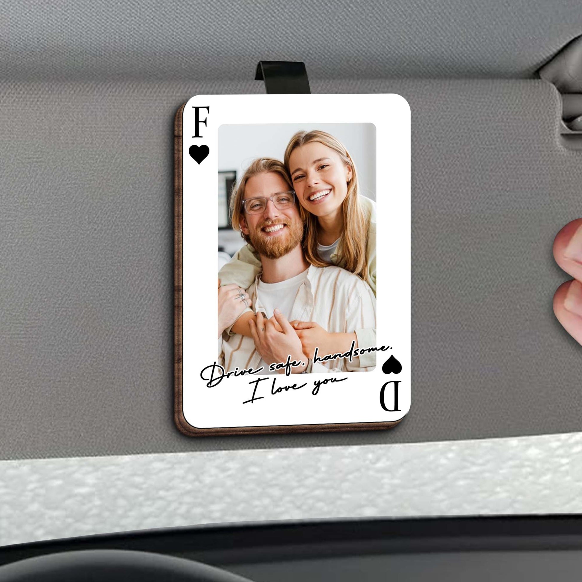 Drive Safe Handsome I Love You Personalized Photo