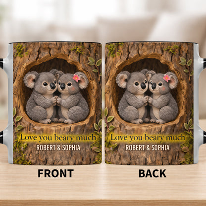 Love You Beary Much Two Koalas In Tree Hollow