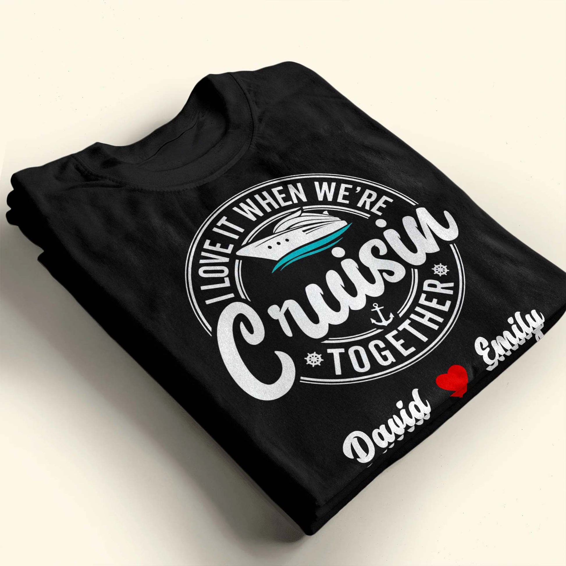 I Love It When We're Cruisin' Together, Ship And Heart