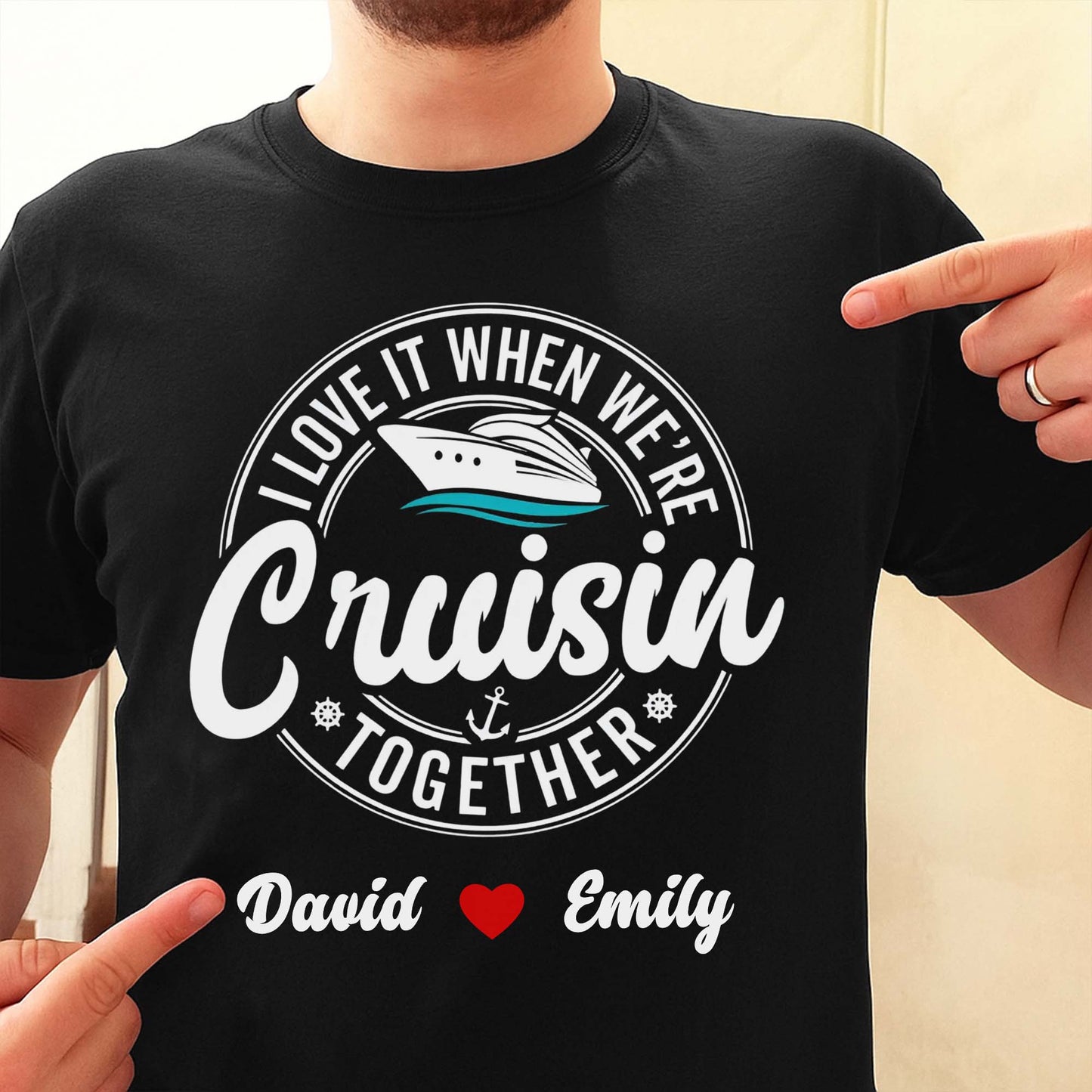 I Love It When We're Cruisin' Together, Ship And Heart