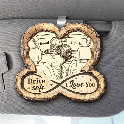 Drive Safe I Love You, Couple In Car
