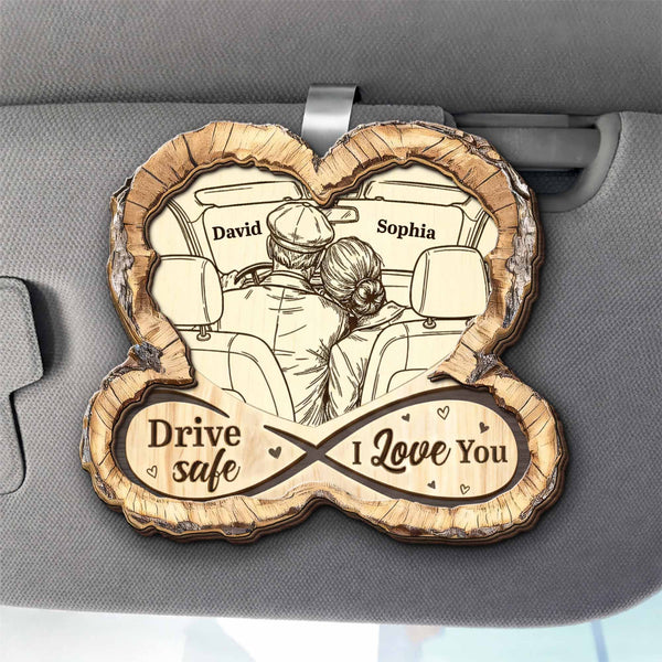 Drive Safe I Love You, Couple In Car