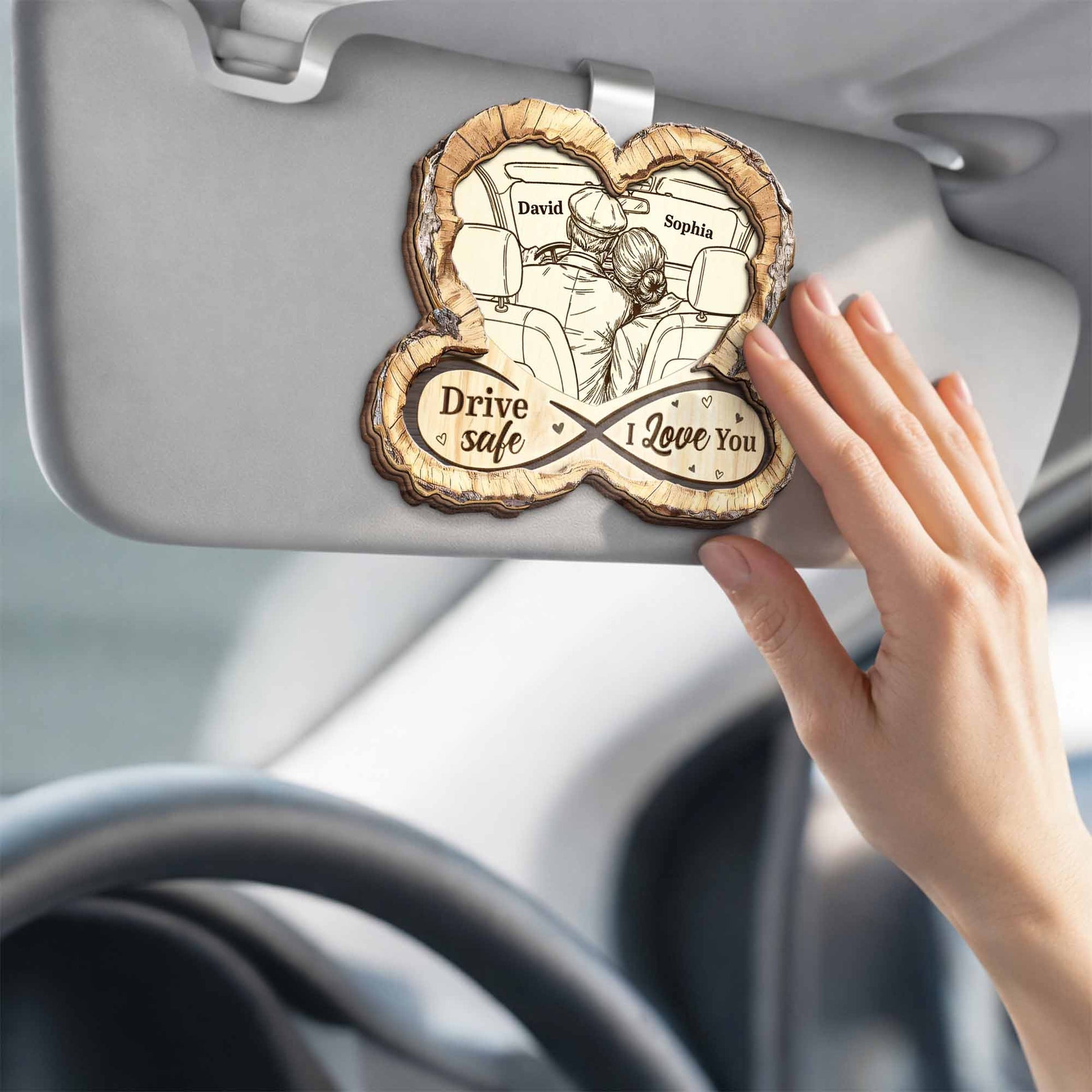 Drive Safe I Love You, Couple In Car