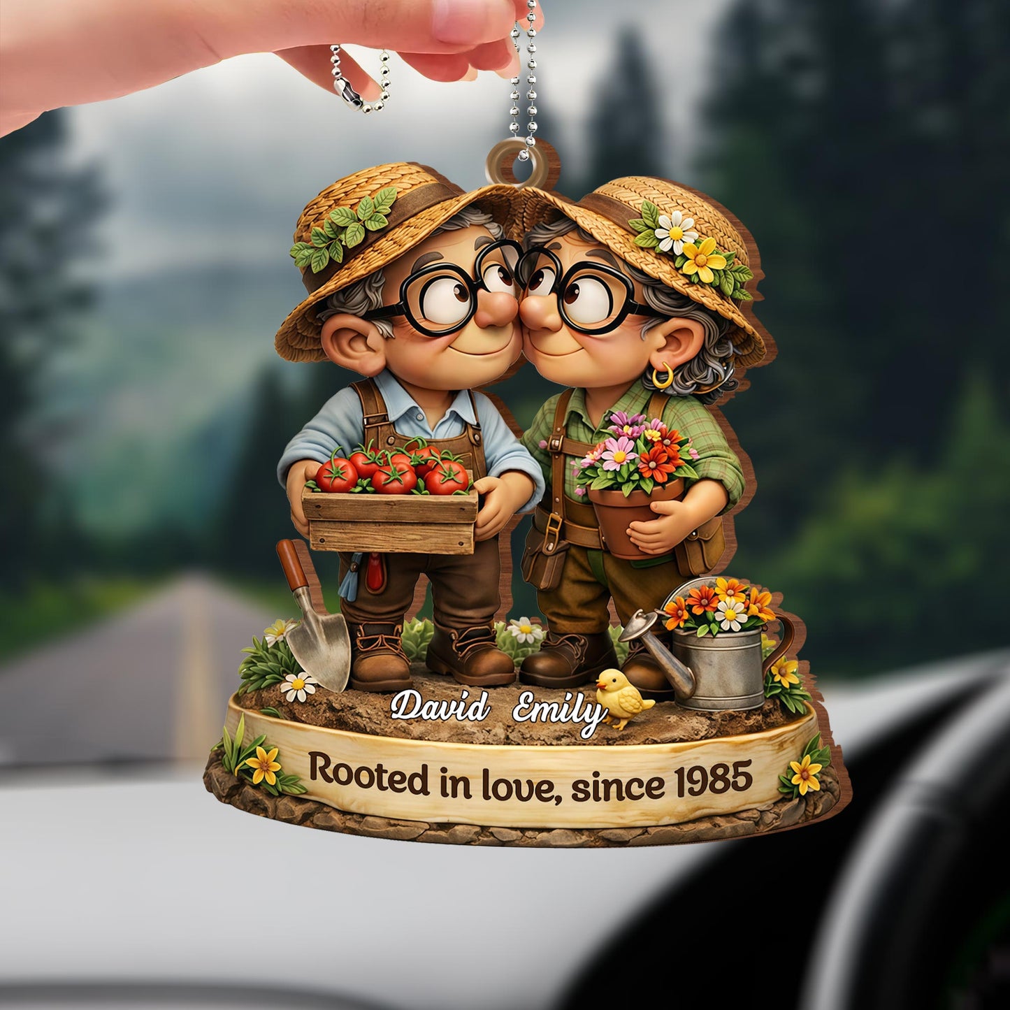 Rooted In Love With Elderly Couple And Gardening Themes