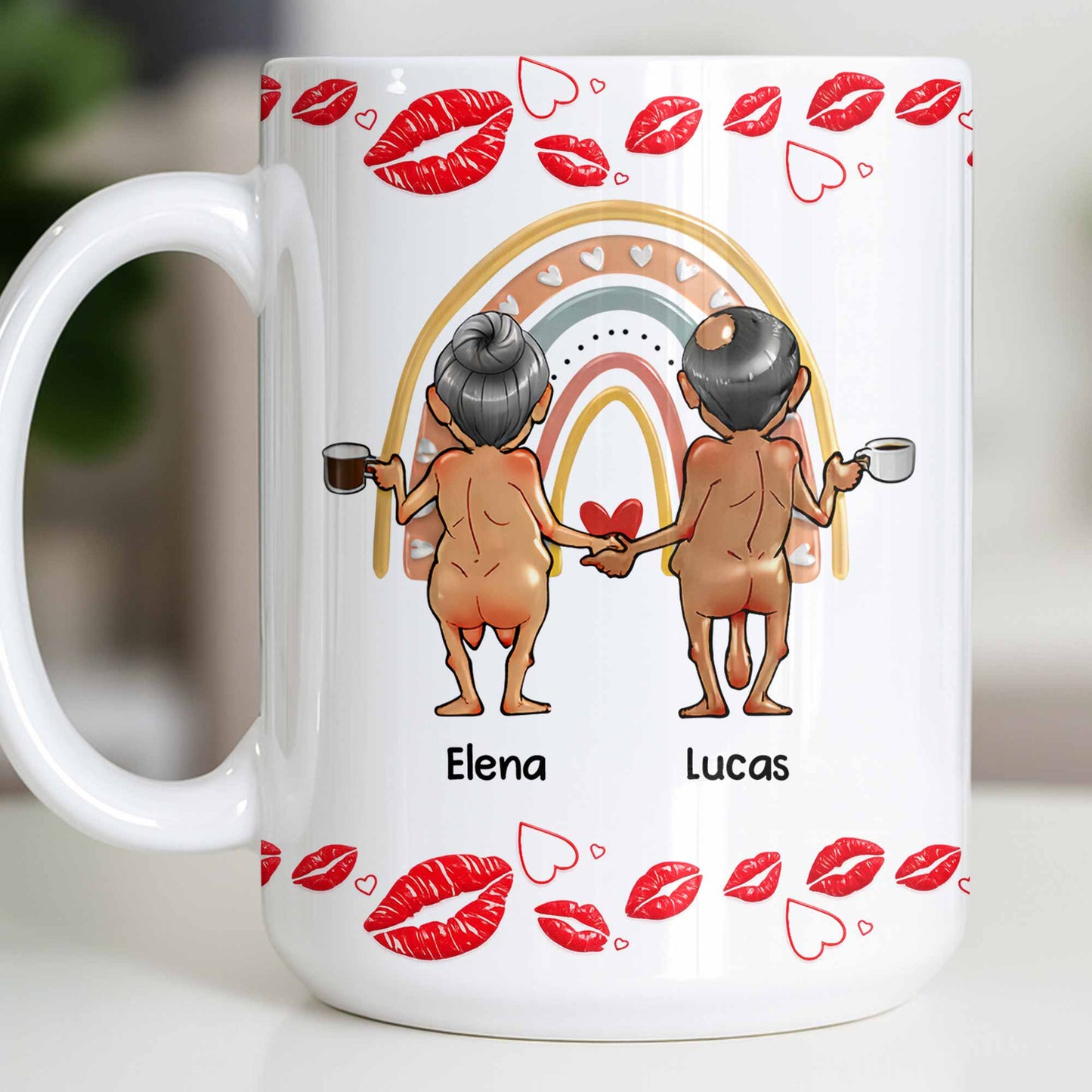 Customizable Names With Cheerful Emojis And Love Symbols