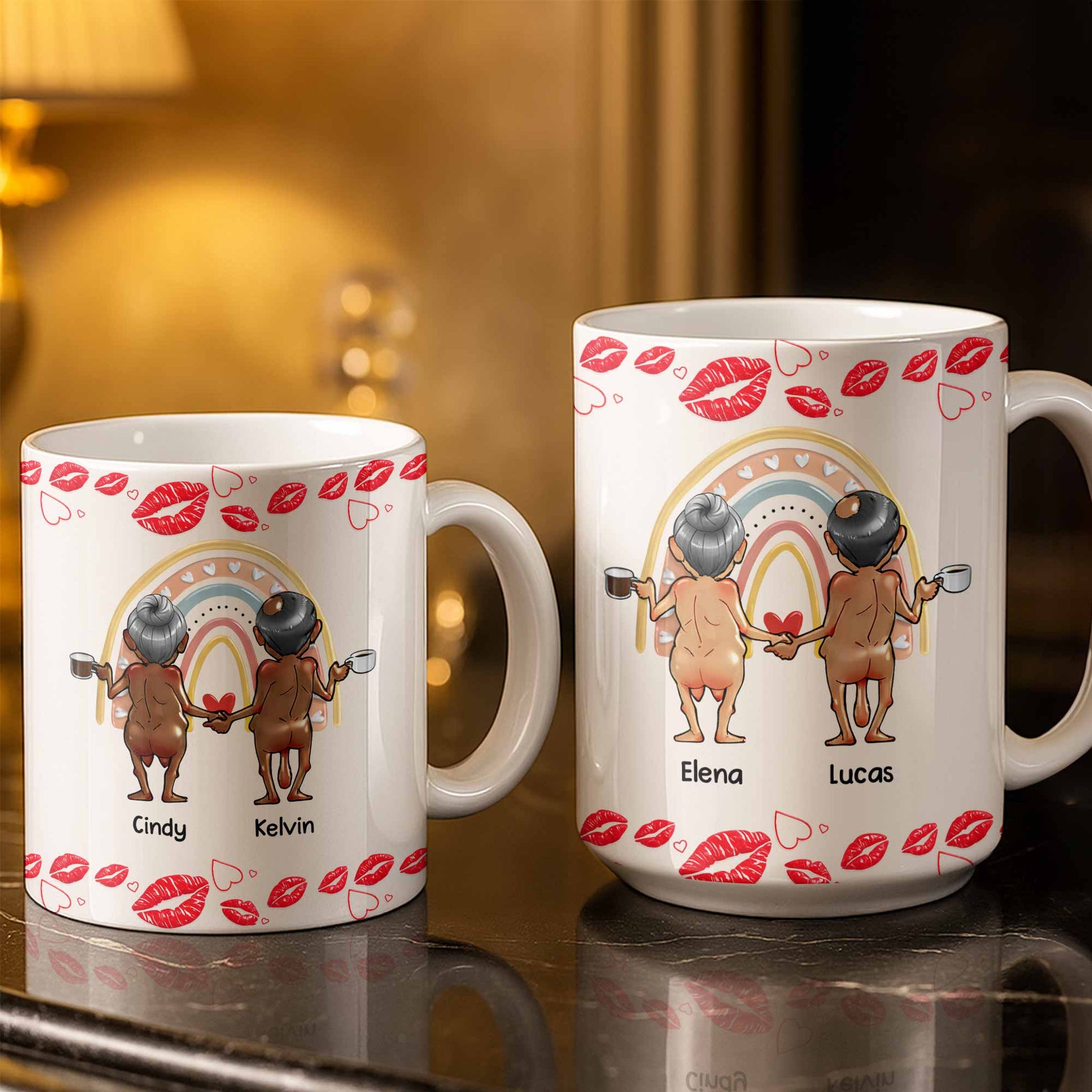 Customizable Names With Cheerful Emojis And Love Symbols