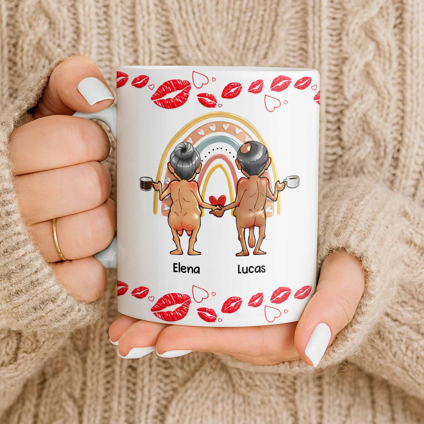 Customizable Names With Cheerful Emojis And Love Symbols