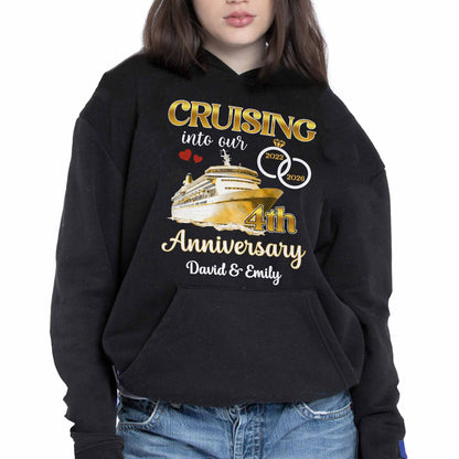 Cruising Into Our 40th Anniversary, Cruise Ship and Rings