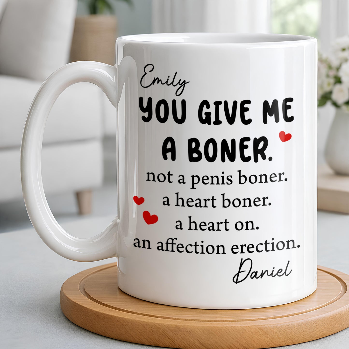 You Give Me A Boner, A Heart On, Hearts