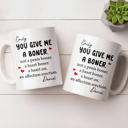 You Give Me A Boner, A Heart On, Hearts