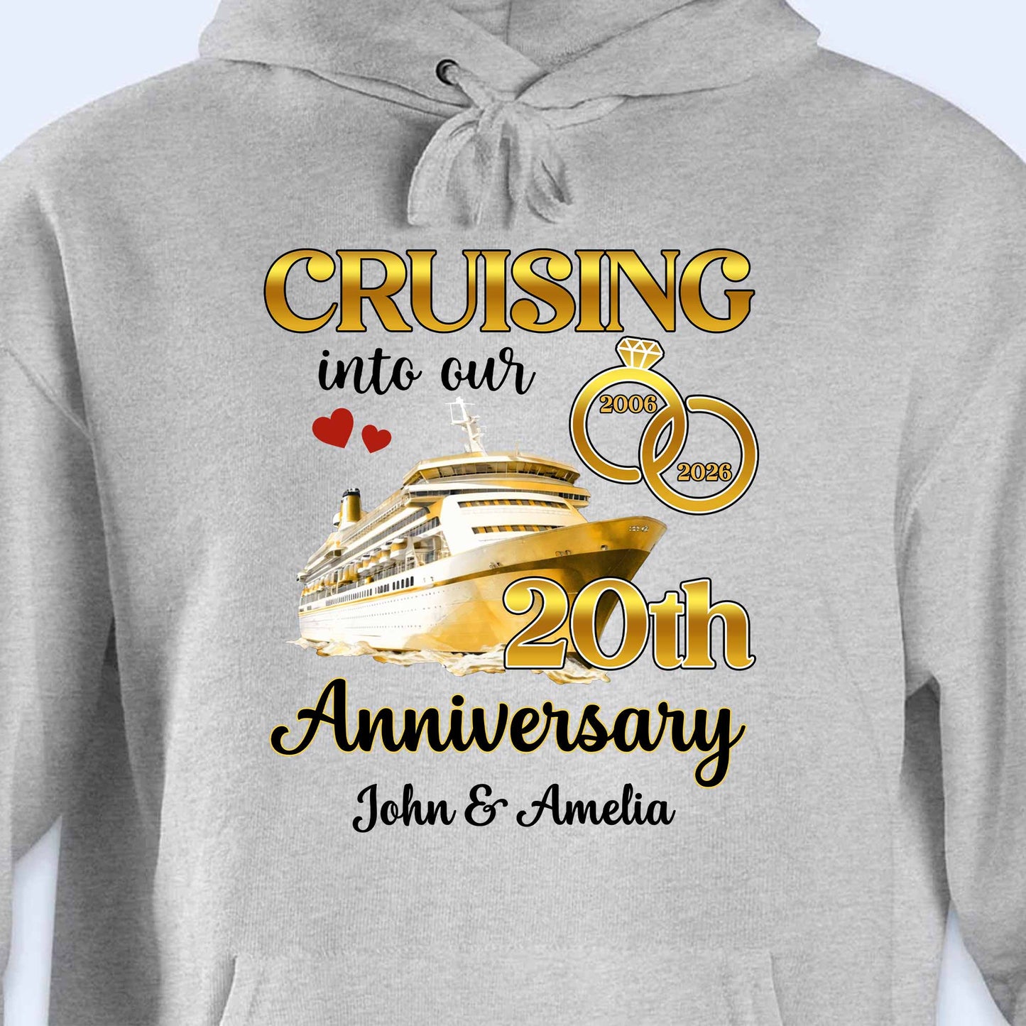 Cruising Into Our Anniversary Ship And Wedding Rings