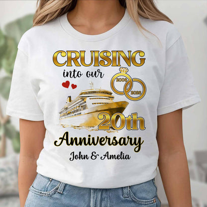 Cruising Into Our Anniversary Ship And Wedding Rings