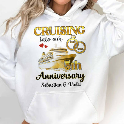 Cruising Into Our Anniversary Ship And Wedding Rings