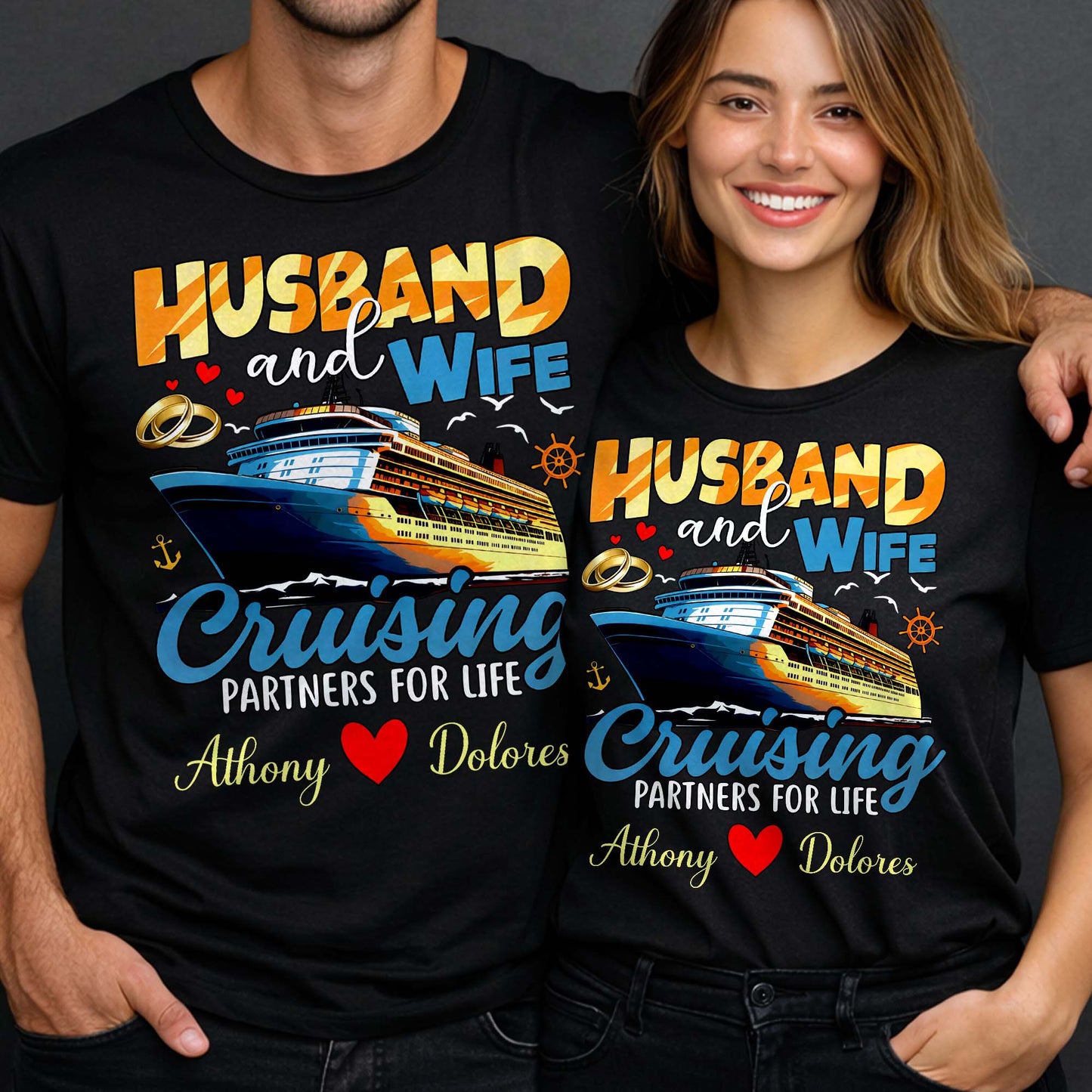 Husband And Wife Cruising Partners For Life