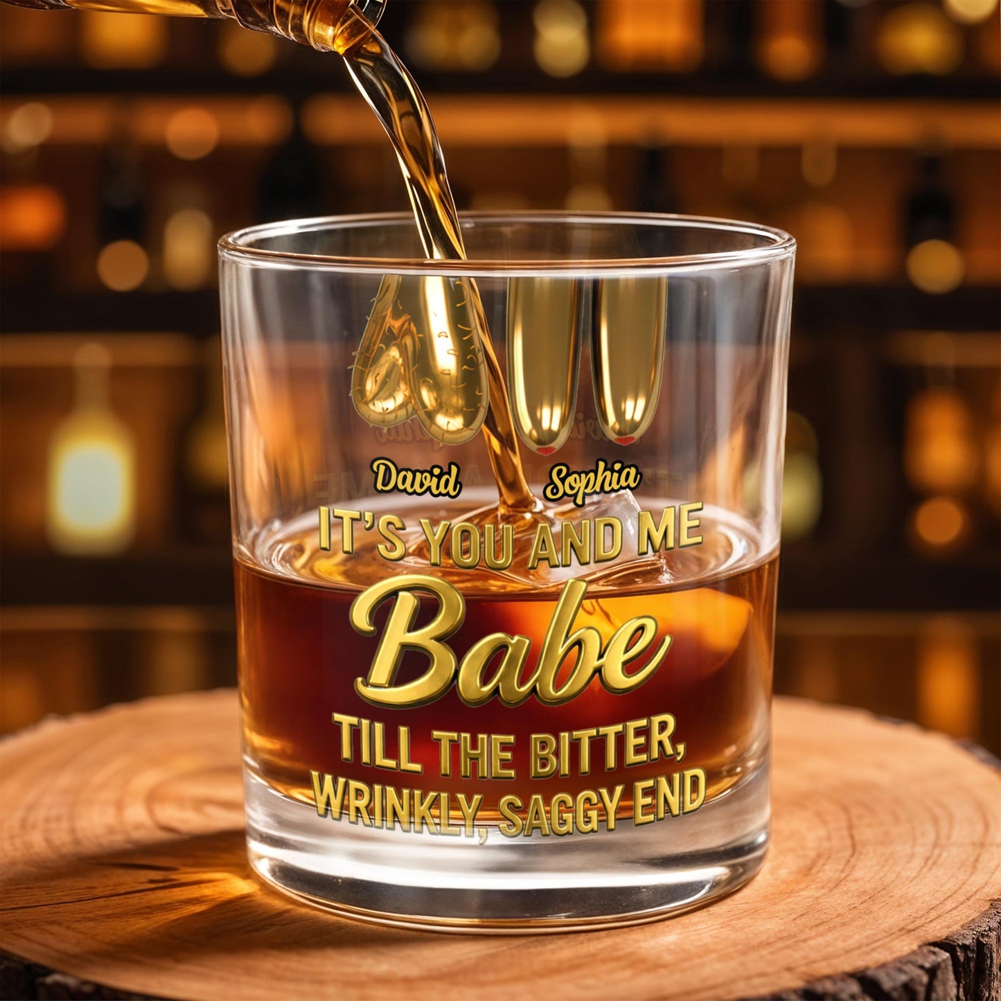 It's You And Me Babe Till The Bitter End