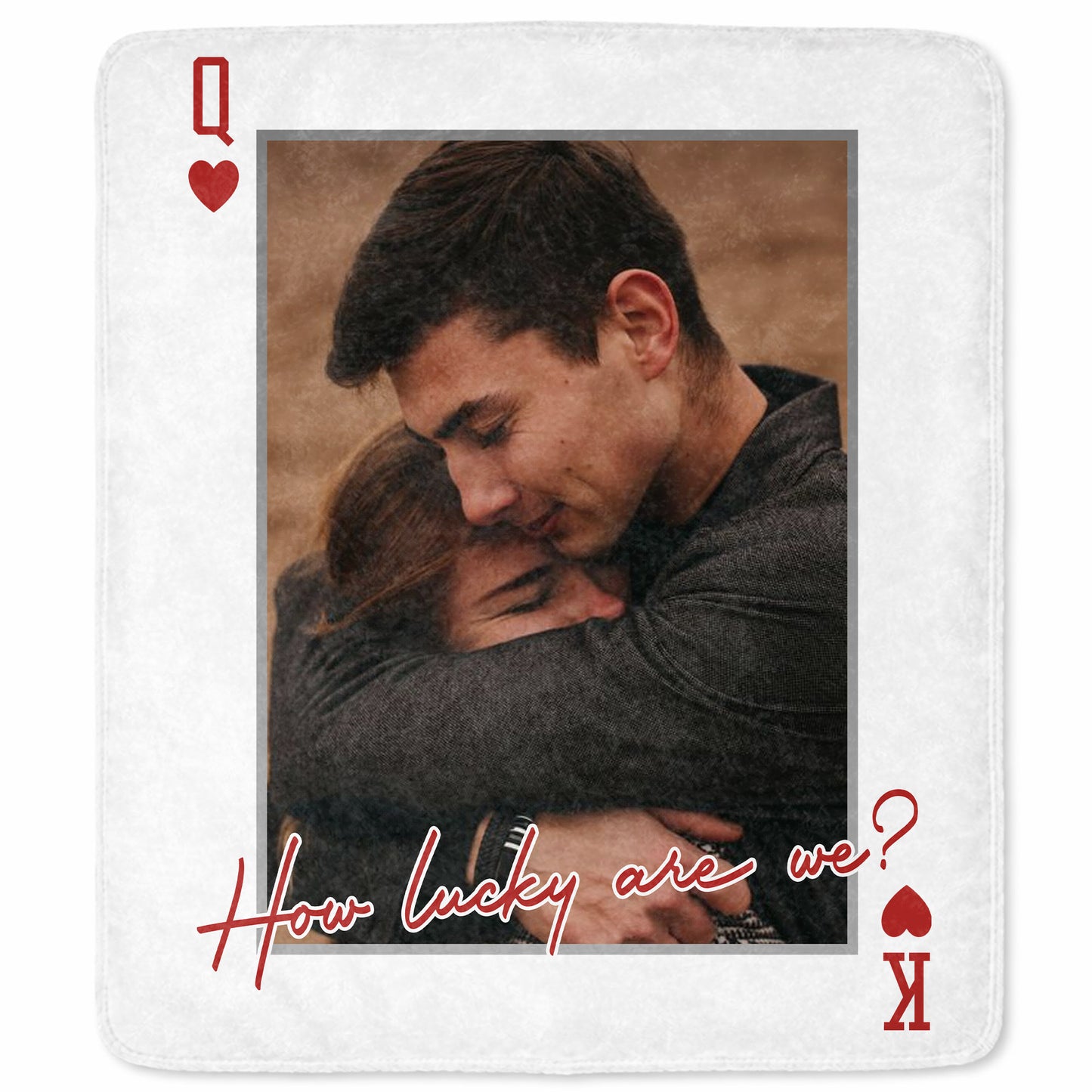 Always And Forever Portrait Blanket