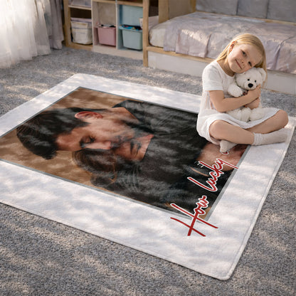 Always And Forever Portrait Blanket