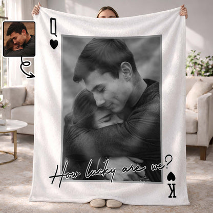Always And Forever Portrait Blanket
