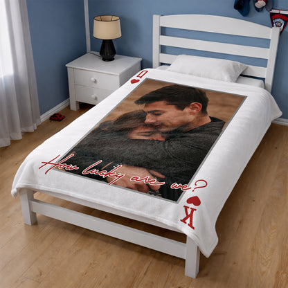 Always And Forever Portrait Blanket