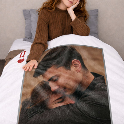 Always And Forever Portrait Blanket