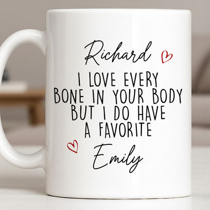 I Love Every Bone In Your Body, Favorite Hearts Design