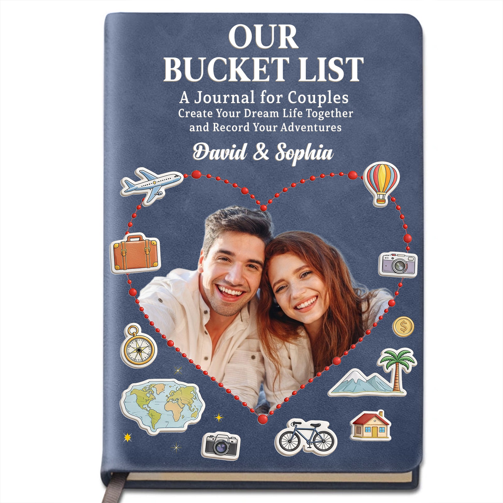 Our Bucket List, Journal For Dreaming And Adventure