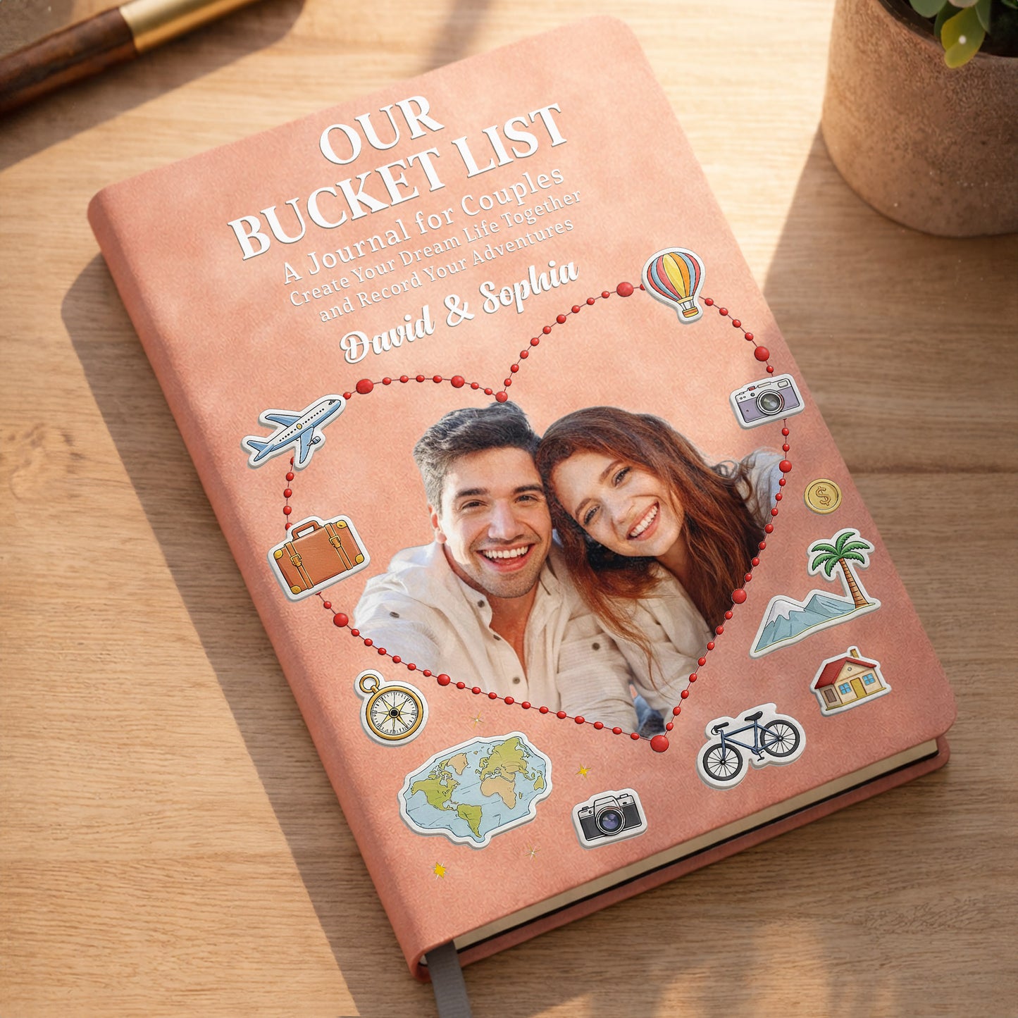 Our Bucket List, Journal For Dreaming And Adventure