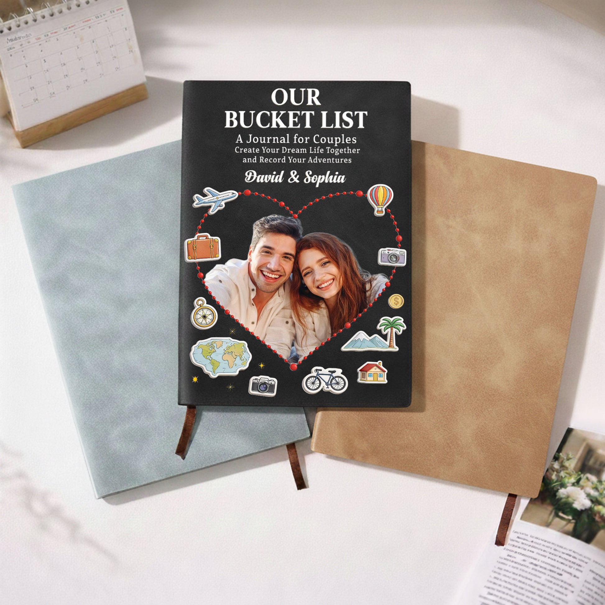 Our Bucket List, Journal For Dreaming And Adventure