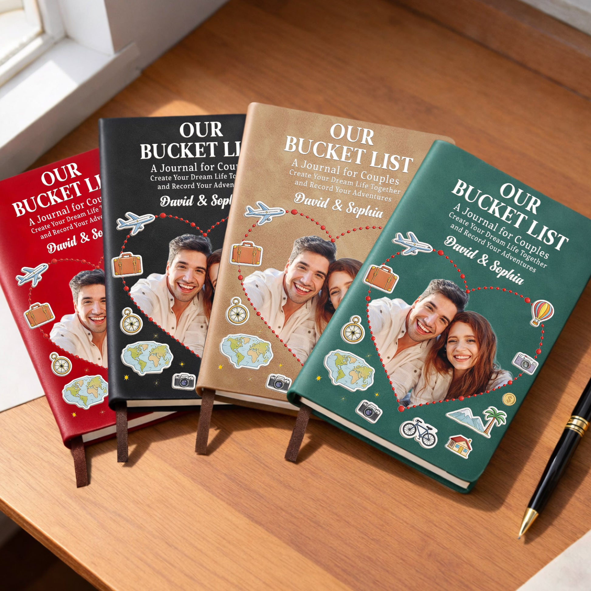 Our Bucket List, Journal For Dreaming And Adventure