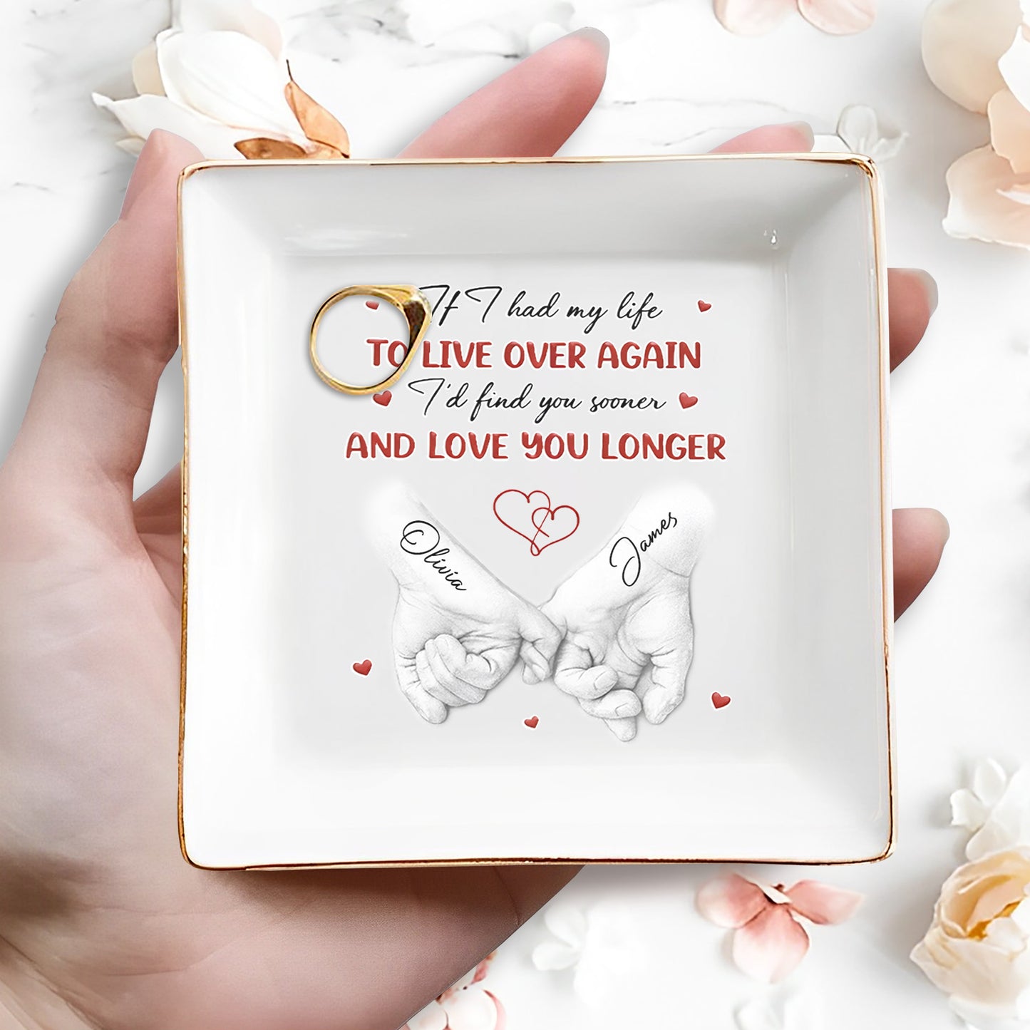 If I Had My Life To Live Over Again Holding Hands Hearts