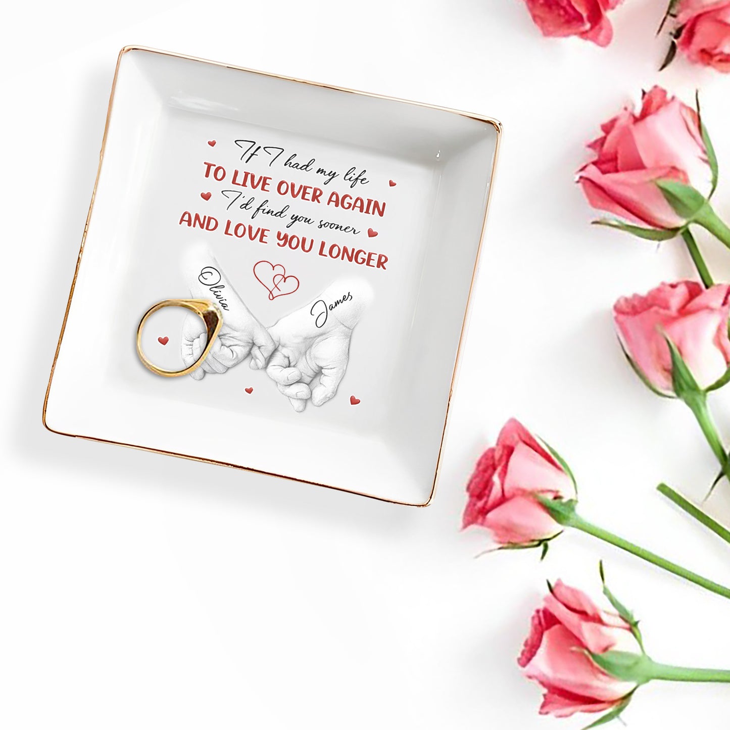 If I Had My Life To Live Over Again Holding Hands Hearts