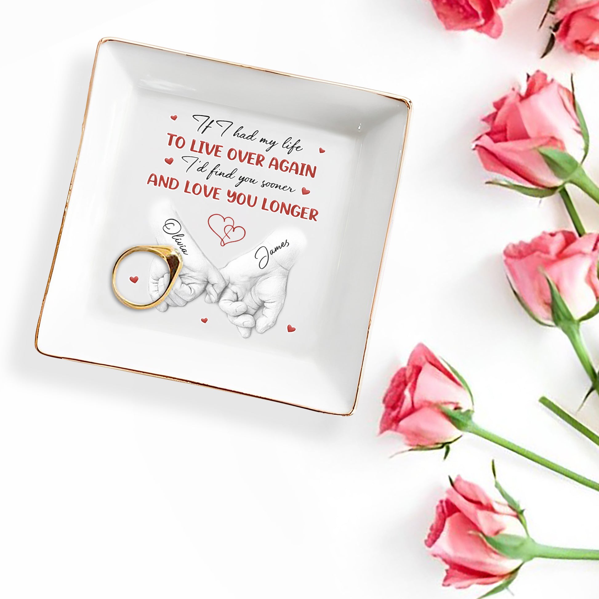 If I Had My Life To Live Over Again Holding Hands Hearts