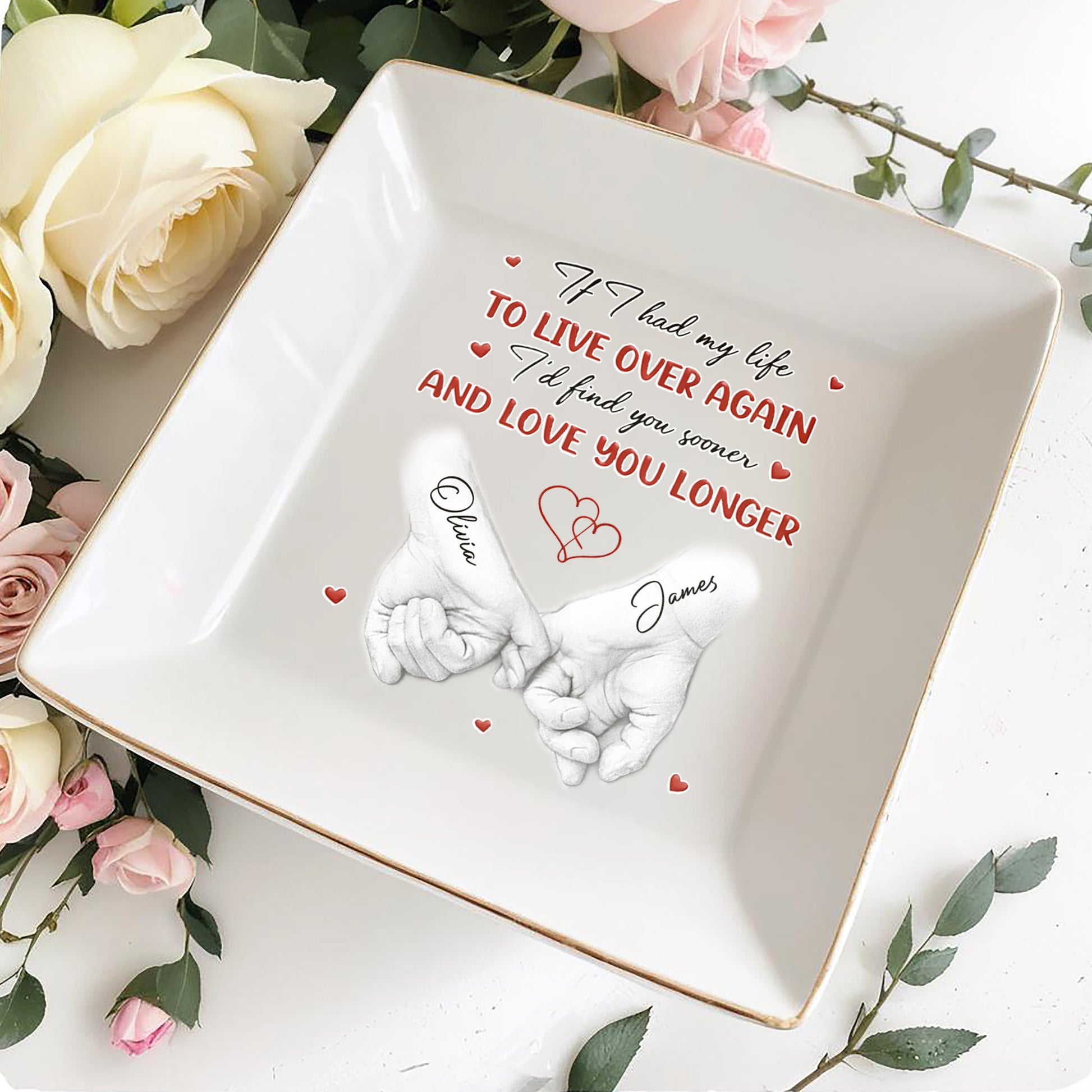 If I Had My Life To Live Over Again Holding Hands Hearts