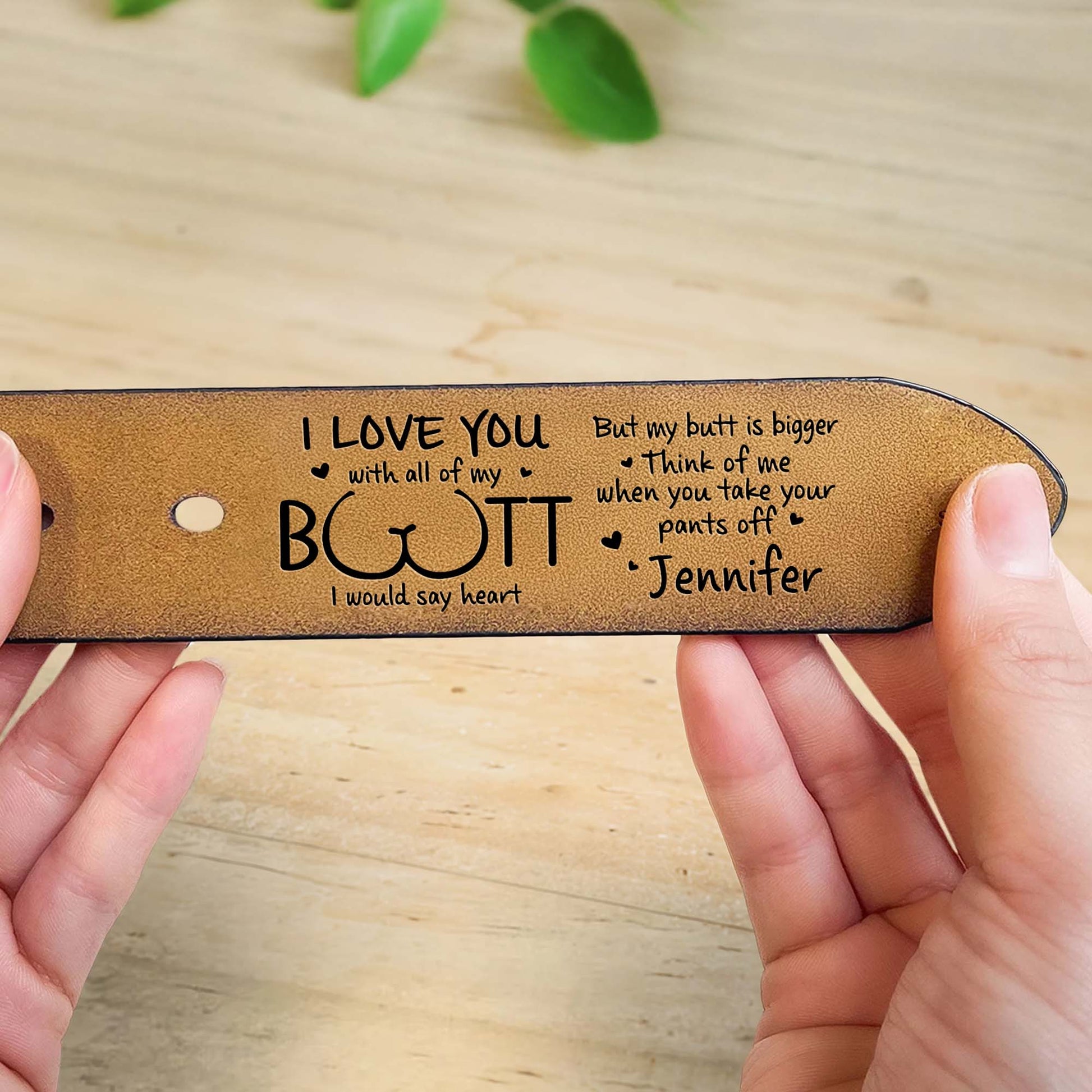 I Love You With All Of My Boobs, Think Of Me