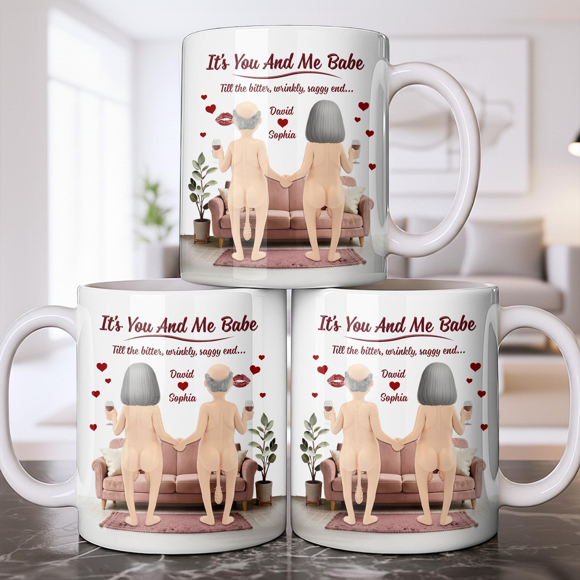 It's You And Me Babe Till The Bitter, Wrinkly, Saggy End