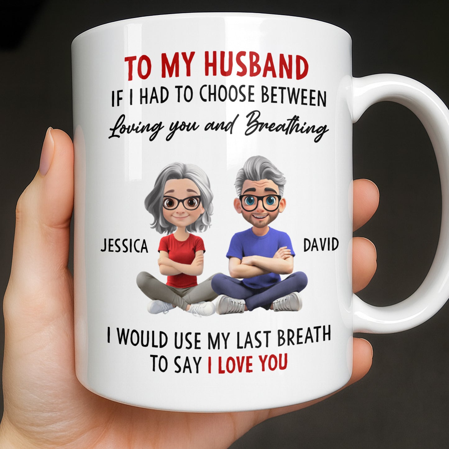 To My Husband, Loving You Over Breathing