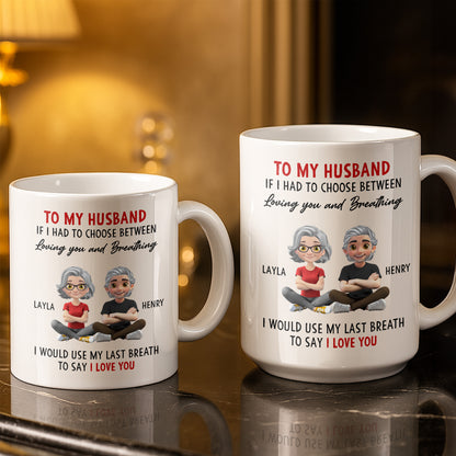 To My Husband, Loving You Over Breathing