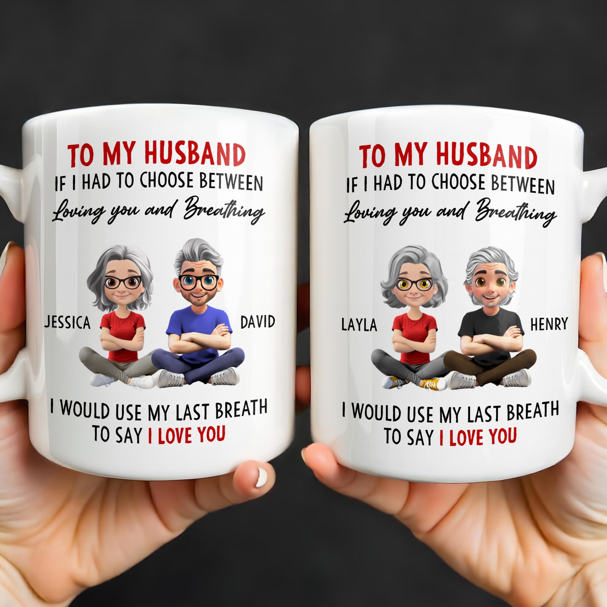 To My Husband, Loving You Over Breathing