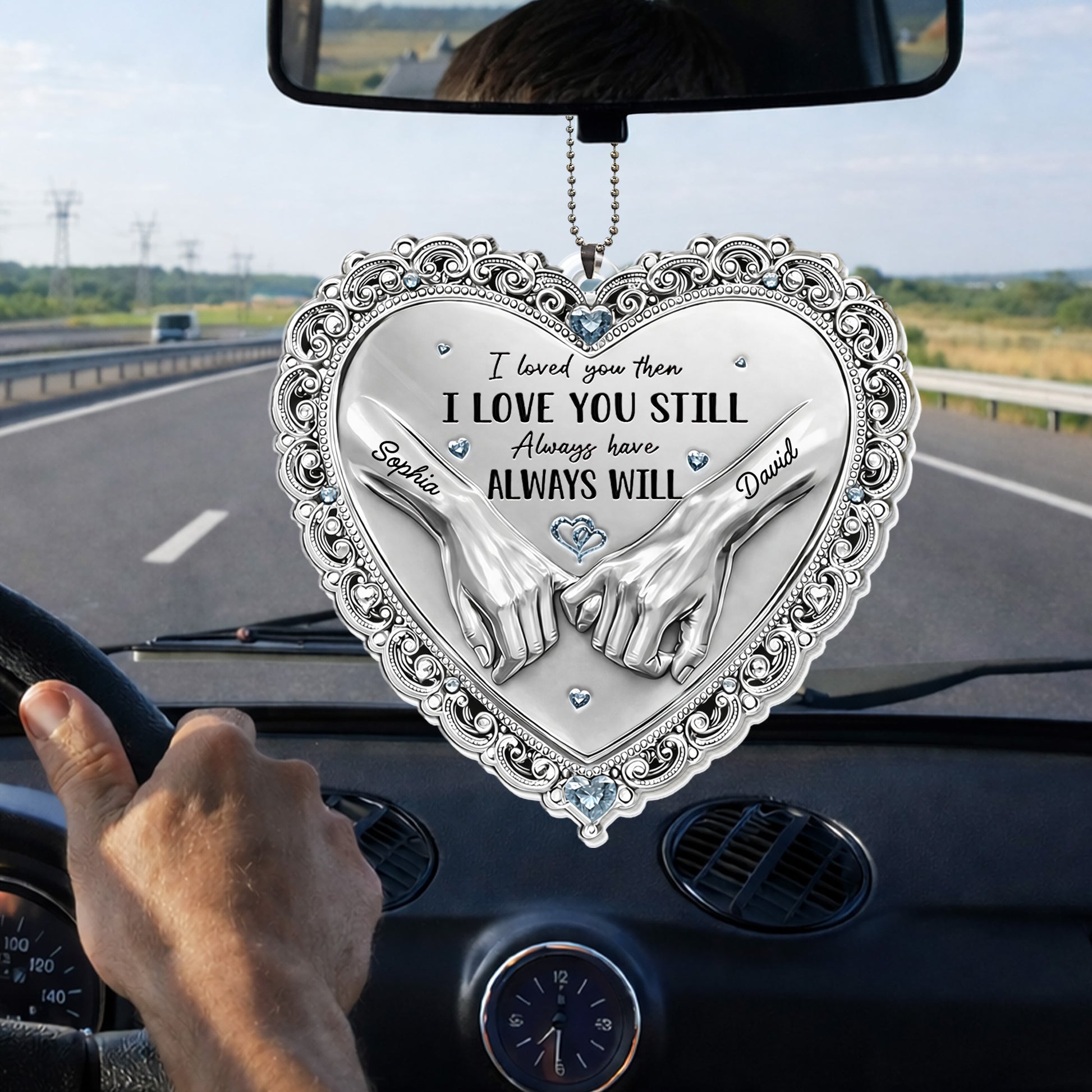 I Loved You Then I Love You Still Hands Heart