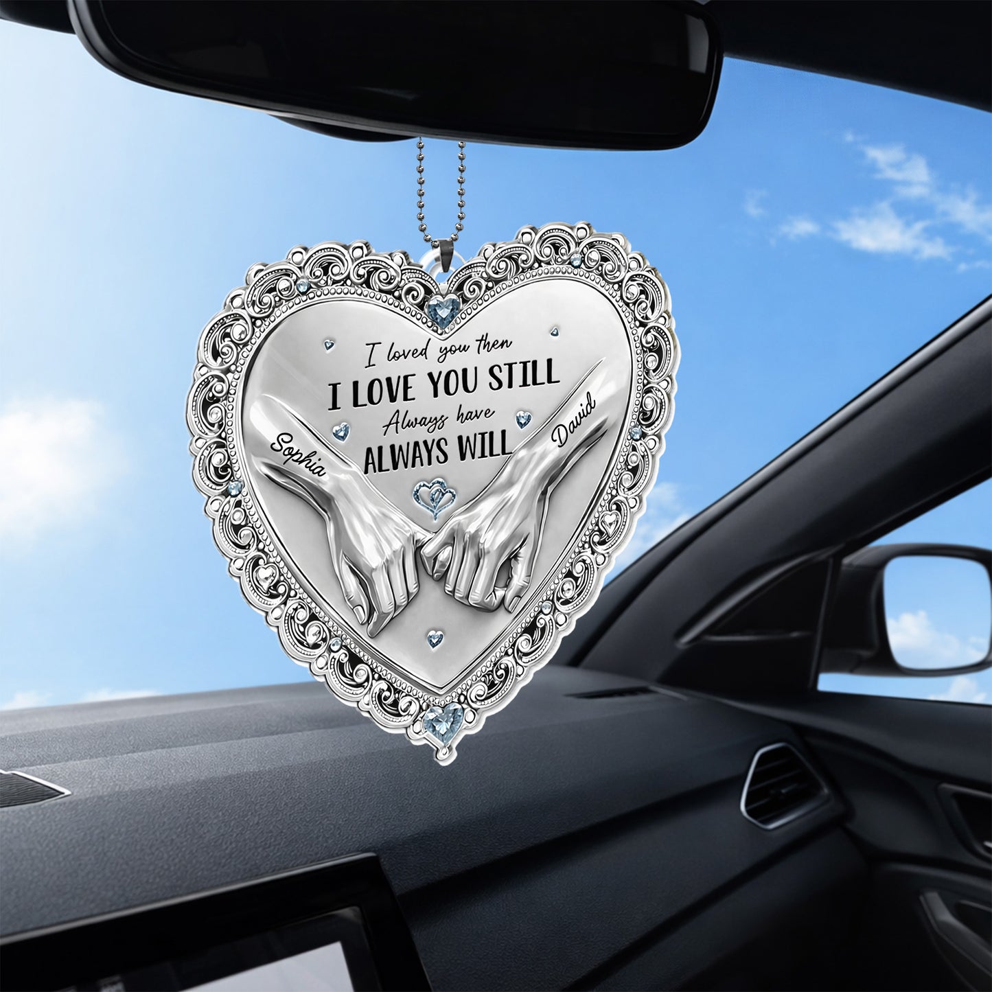 I Loved You Then I Love You Still Hands Heart